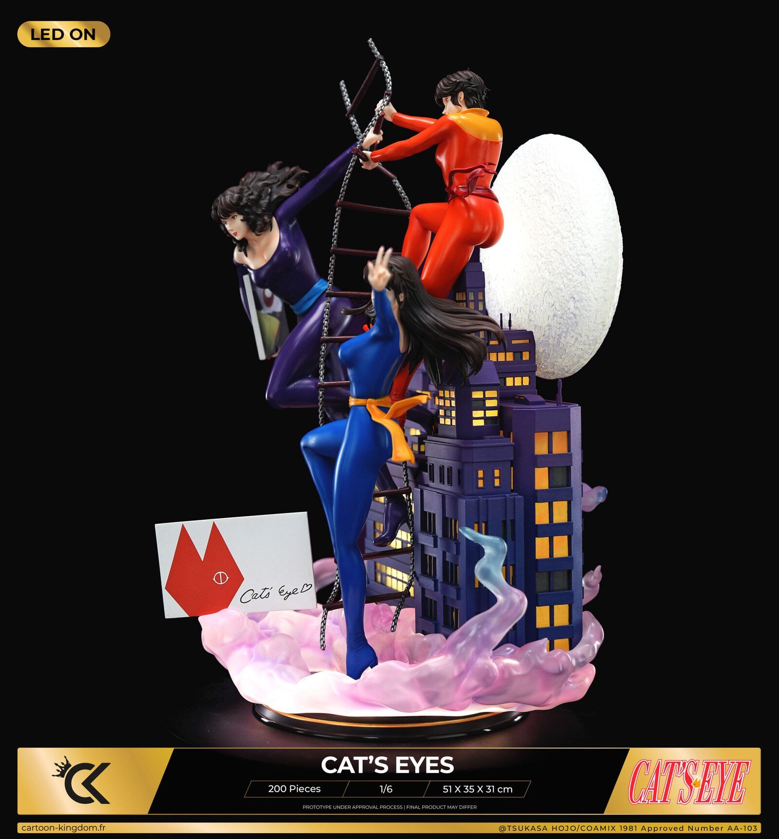 Cat's Eye - Kisugi Ai - Kisugi Hitomi - Kisugi Rui - 1/6 (Cartoon Kingdom) photo 14