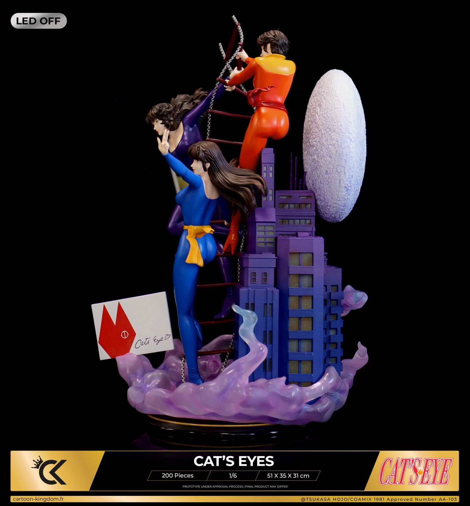 Cat's Eye - Kisugi Ai - Kisugi Hitomi - Kisugi Rui - 1/6 (Cartoon Kingdom) photo 15