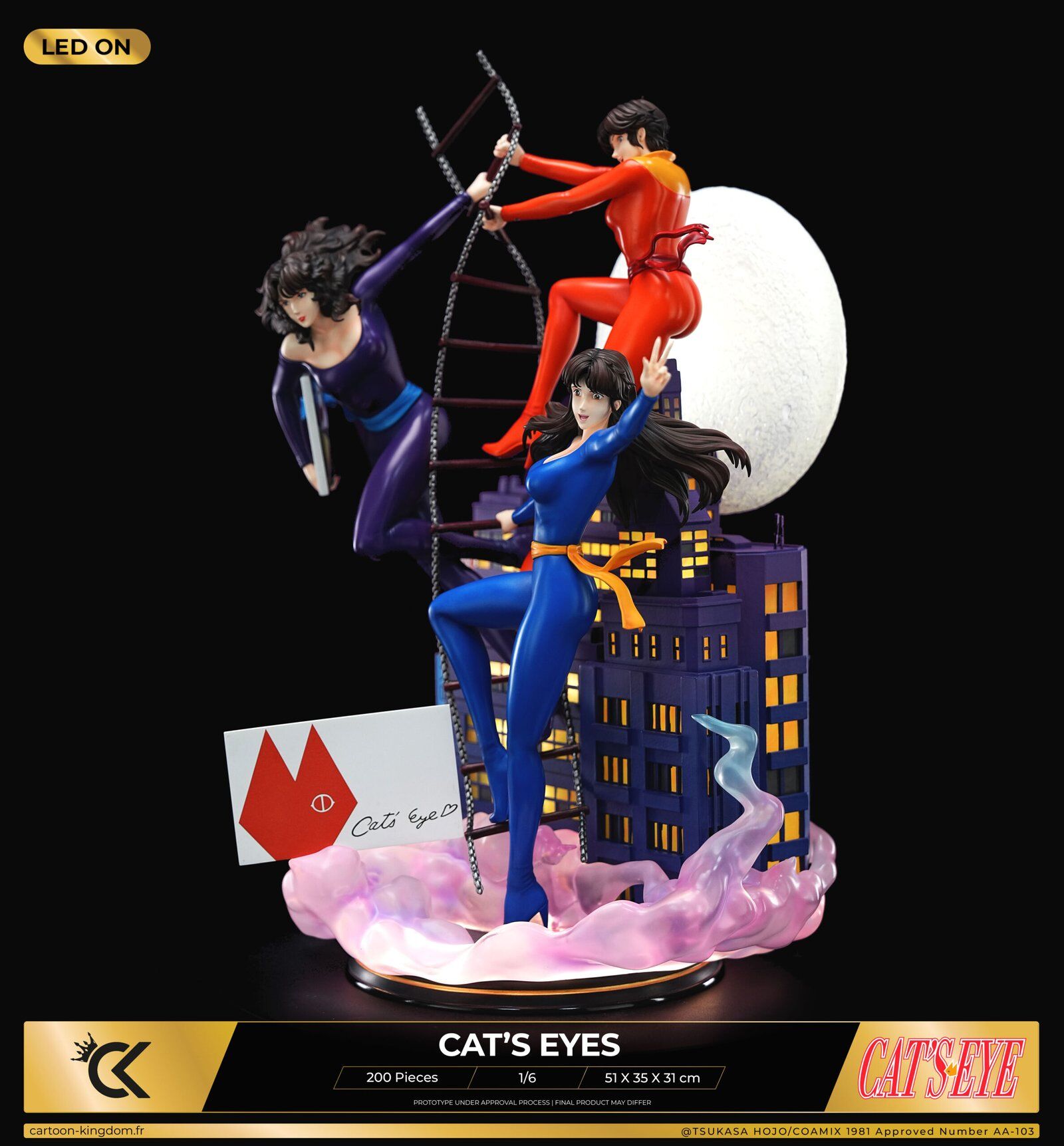 Cat's Eye - Kisugi Ai - Kisugi Hitomi - Kisugi Rui - 1/6 (Cartoon Kingdom) photo 16
