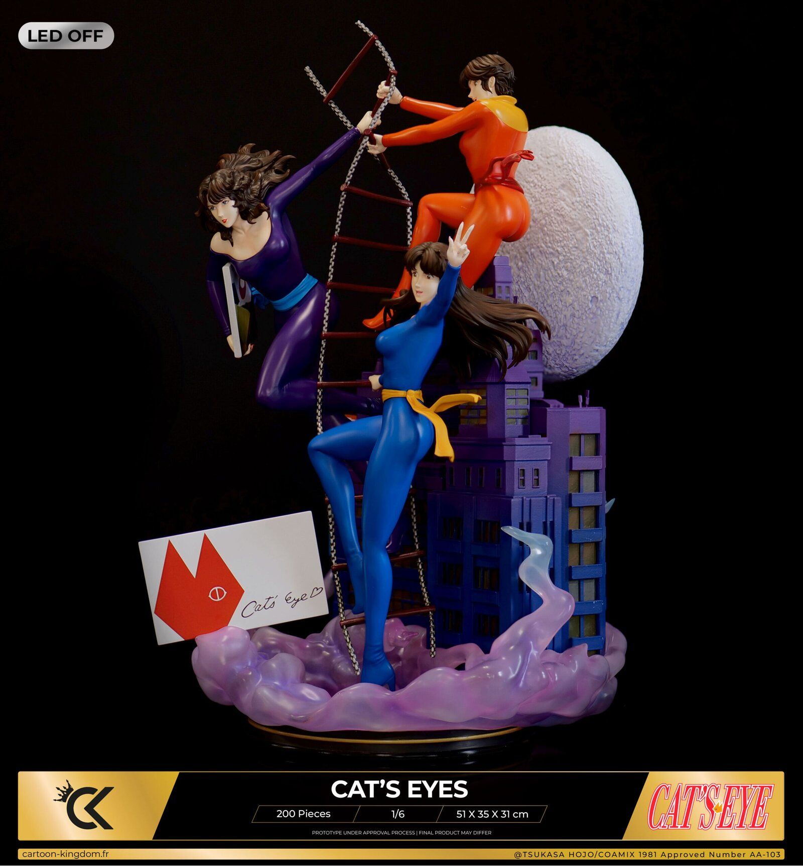 Cat's Eye - Kisugi Ai - Kisugi Hitomi - Kisugi Rui - 1/6 (Cartoon Kingdom) photo 17