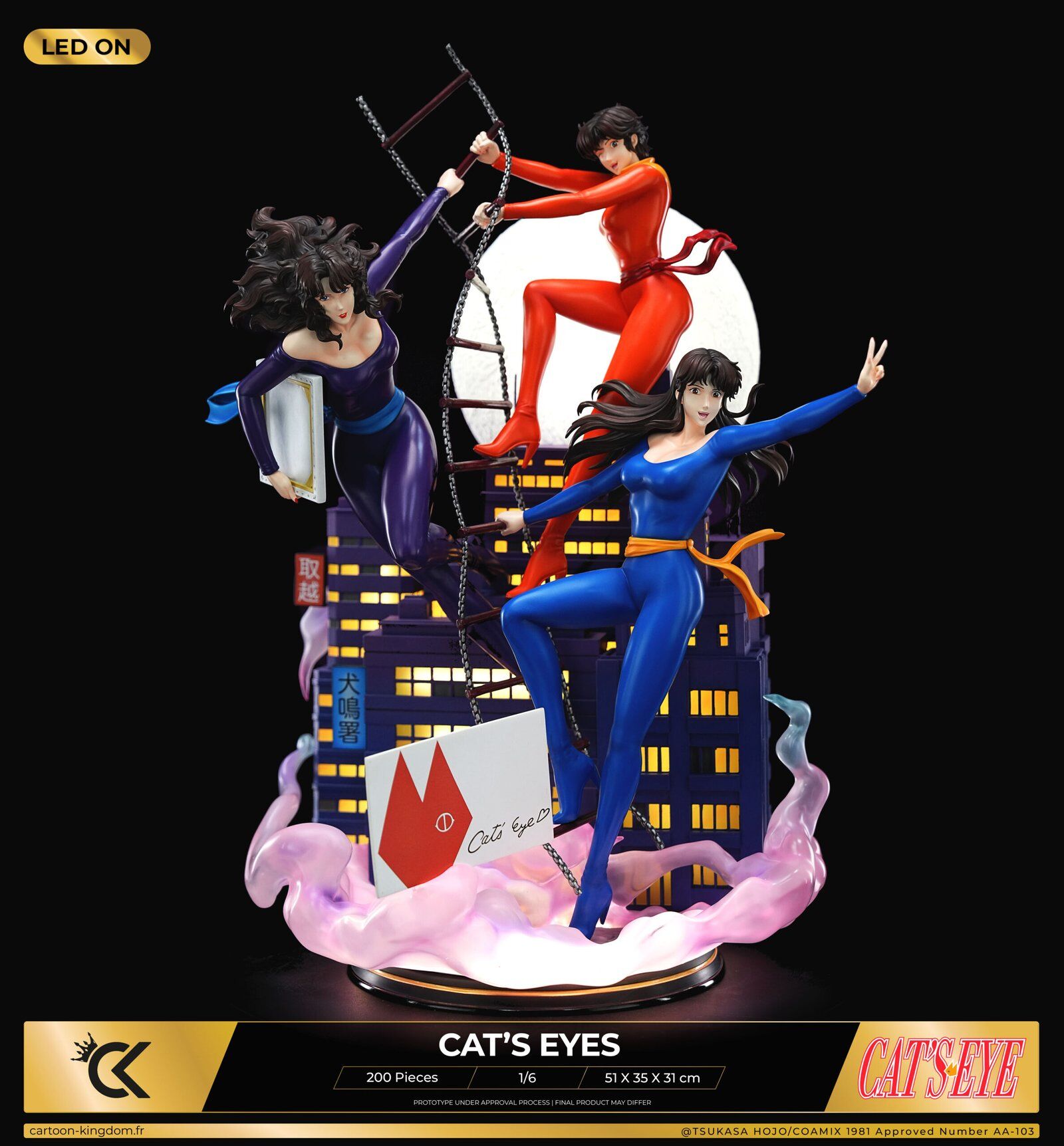 Cat's Eye - Kisugi Ai - Kisugi Hitomi - Kisugi Rui - 1/6 (Cartoon Kingdom) photo 18