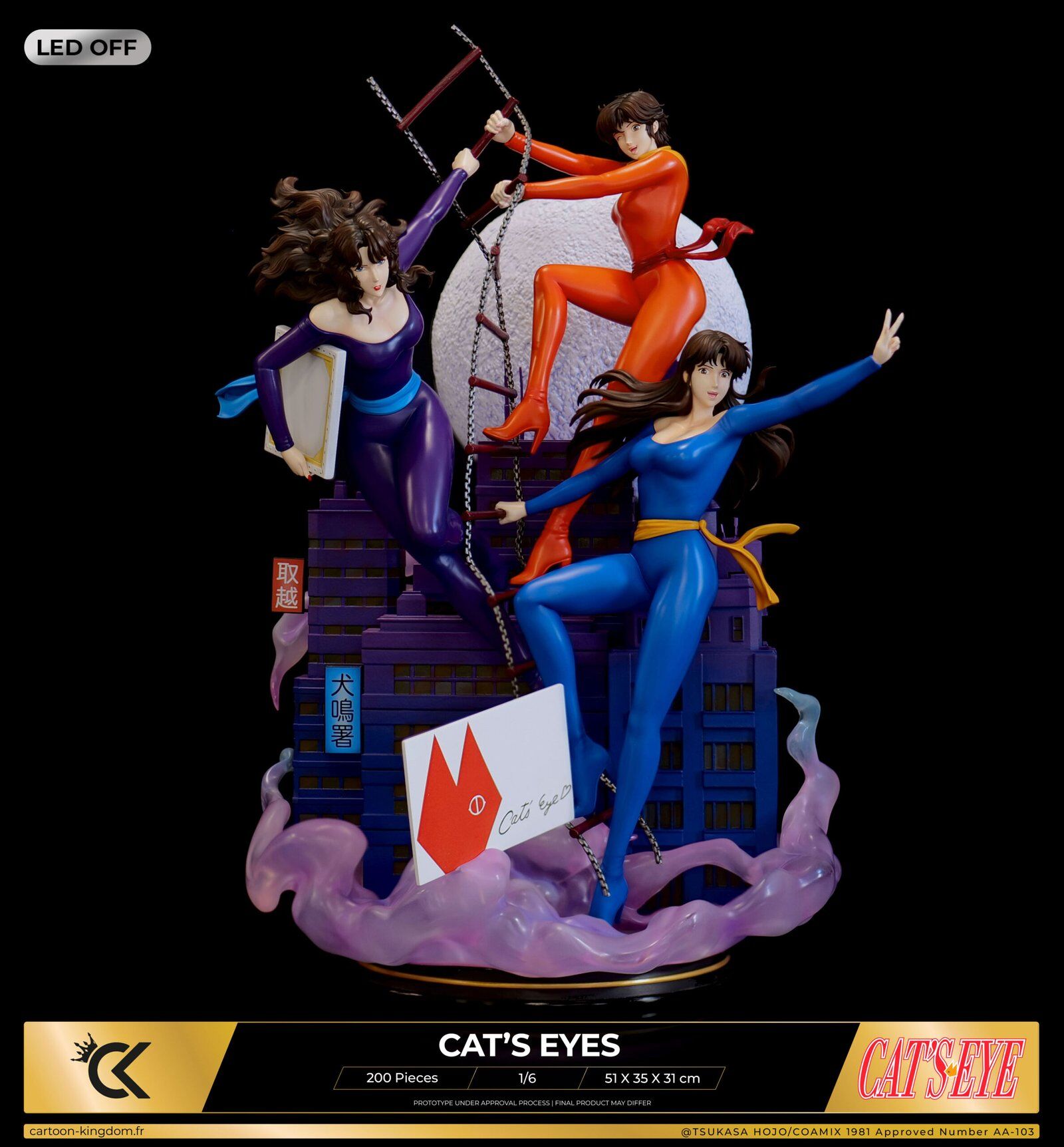 Cat's Eye - Kisugi Ai - Kisugi Hitomi - Kisugi Rui - 1/6 (Cartoon Kingdom) photo 19