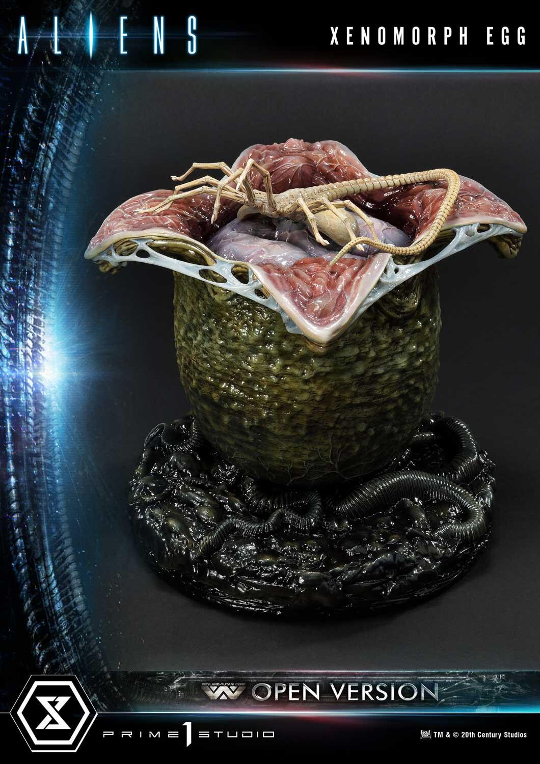 Aliens (Comics) - Facehugger - Premium Masterline  (PMDHAL-07) - Xenomorph Egg - Open Version (Prime 1 Studio) photo 2