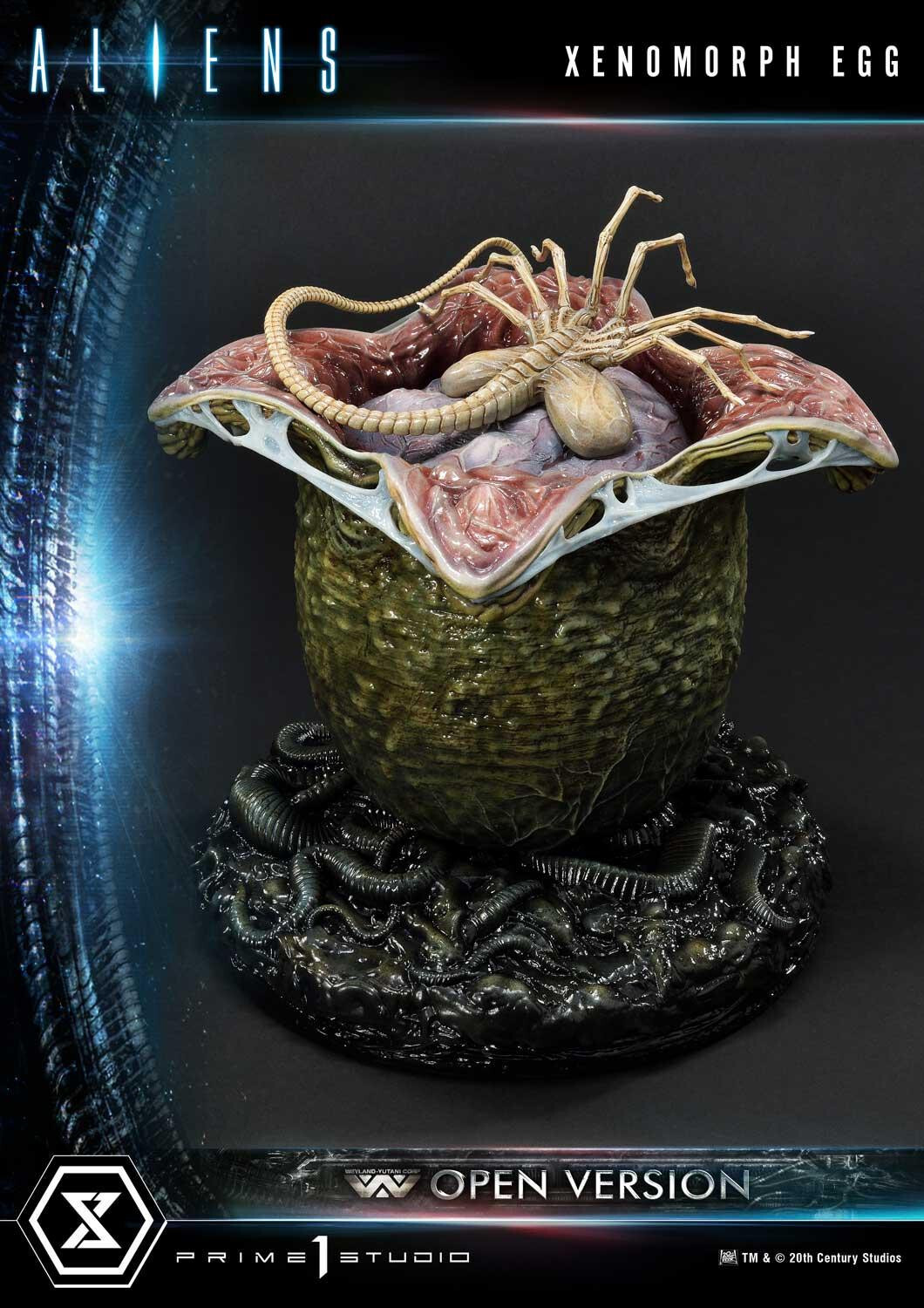 Aliens (Comics) - Facehugger - Premium Masterline  (PMDHAL-07) - Xenomorph Egg - Open Version (Prime 1 Studio) photo 3