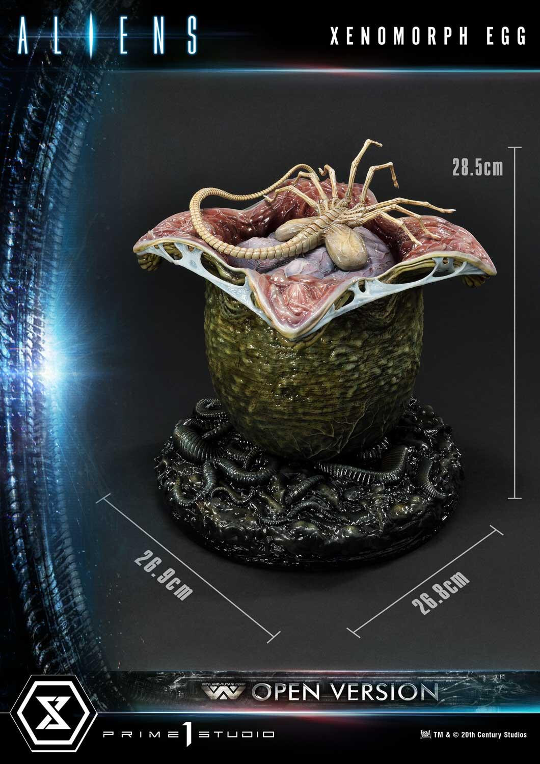 Aliens (Comics) - Facehugger - Premium Masterline  (PMDHAL-07) - Xenomorph Egg - Open Version (Prime 1 Studio) photo 4
