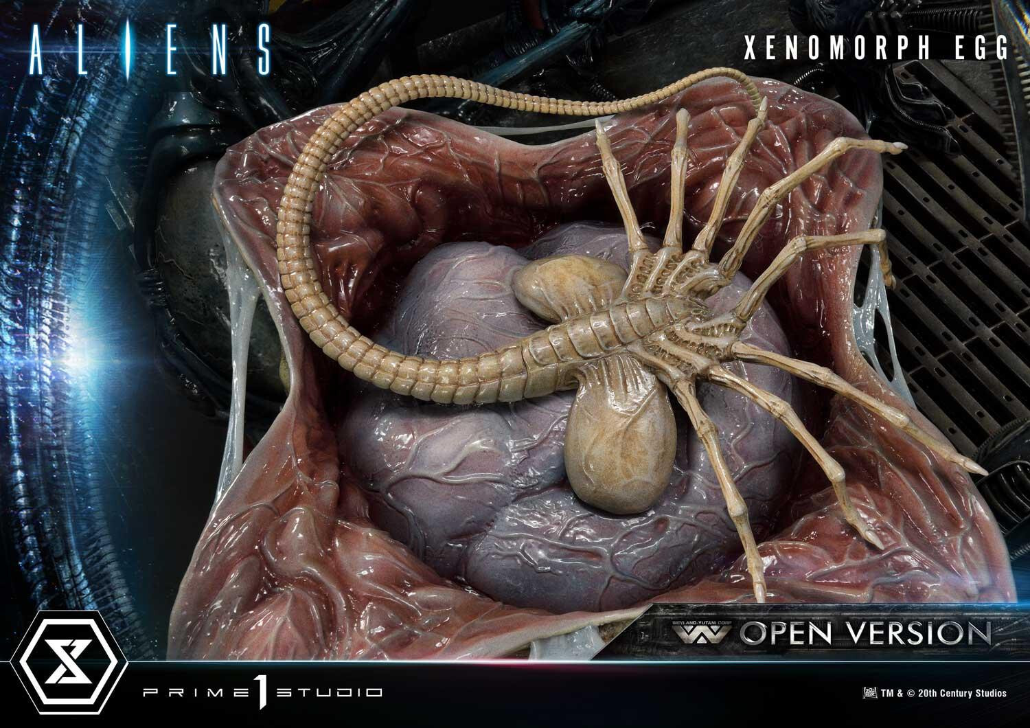 Aliens (Comics) - Facehugger - Premium Masterline  (PMDHAL-07) - Xenomorph Egg - Open Version (Prime 1 Studio) photo 5
