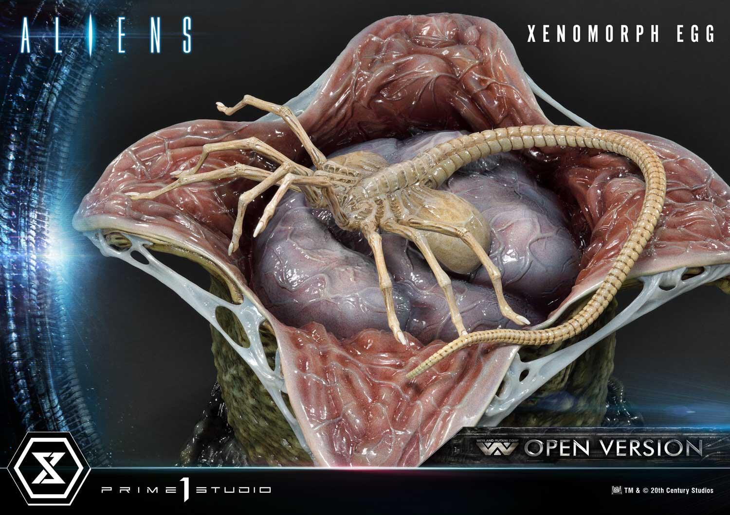 Aliens (Comics) - Facehugger - Premium Masterline  (PMDHAL-07) - Xenomorph Egg - Open Version (Prime 1 Studio) photo 6