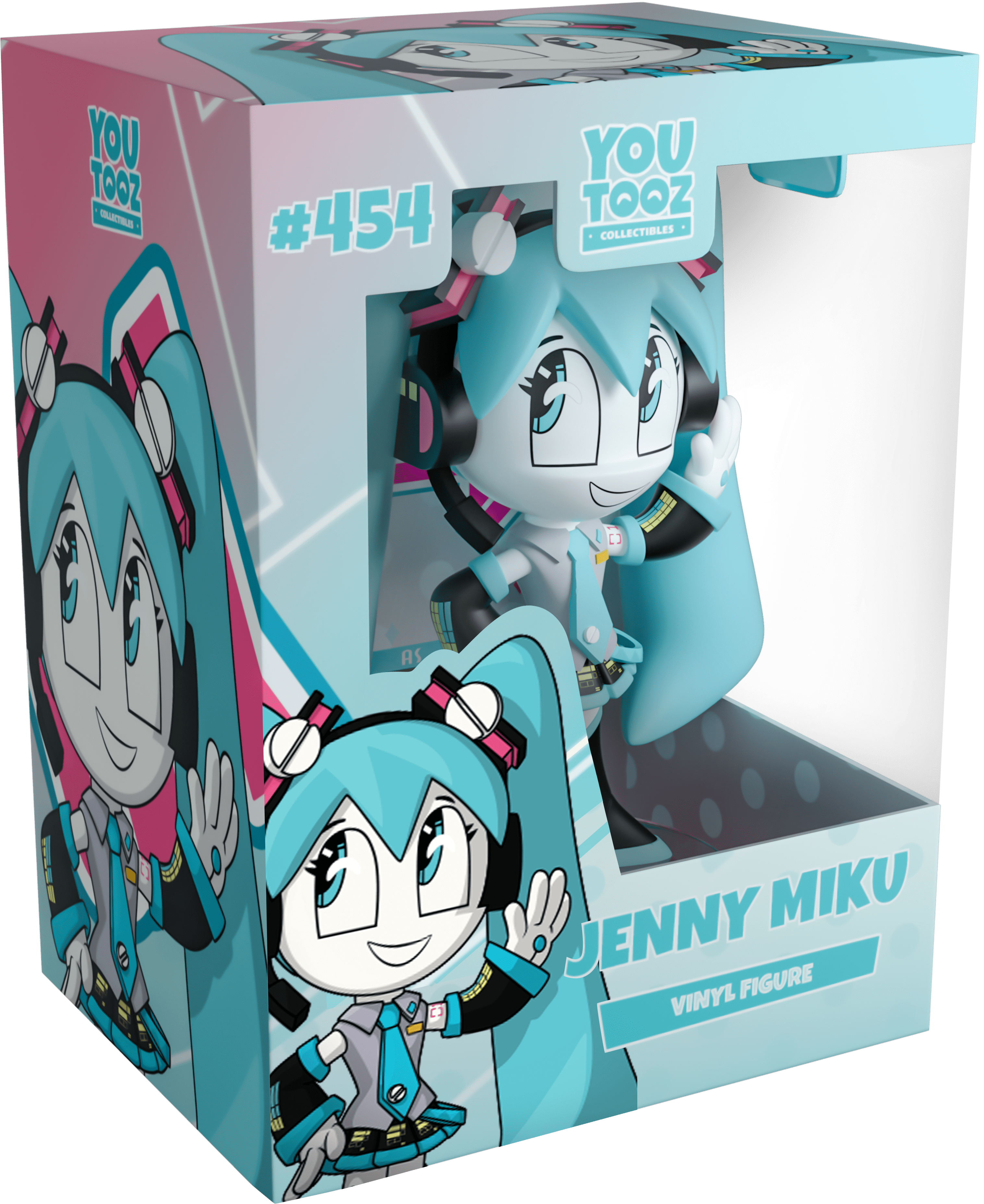 My Life as a Teenage Robot - Piapro Characters - Jenny Wakeman - Hatsune Miku x Youtooz - My Life as a Teenage Robot x Youtooz - Youtooz (#454) - Hatsune Miku Ver. (Youtooz) photo 3