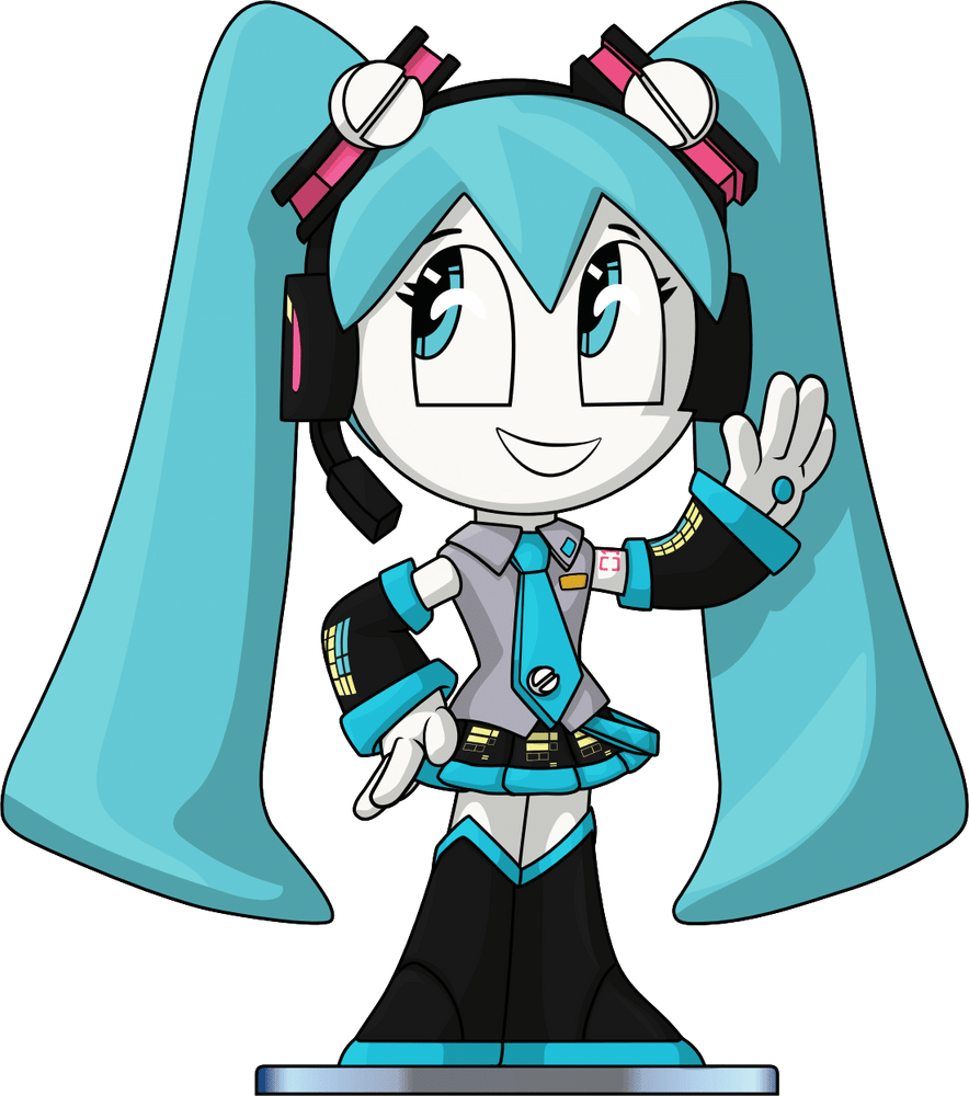 My Life as a Teenage Robot - Piapro Characters - Jenny Wakeman - Hatsune Miku x Youtooz - My Life as a Teenage Robot x Youtooz - Youtooz (#454) - Hatsune Miku Ver. (Youtooz) photo 4