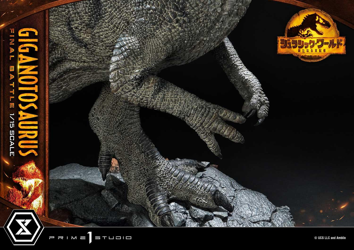 Jurassic World: Dominion - Giganotosaurus - Legacy Museum Collection (LMCJW3-04S) - 1/15 - Final Battle, Bonus Version (Prime 1 Studio) photo 12