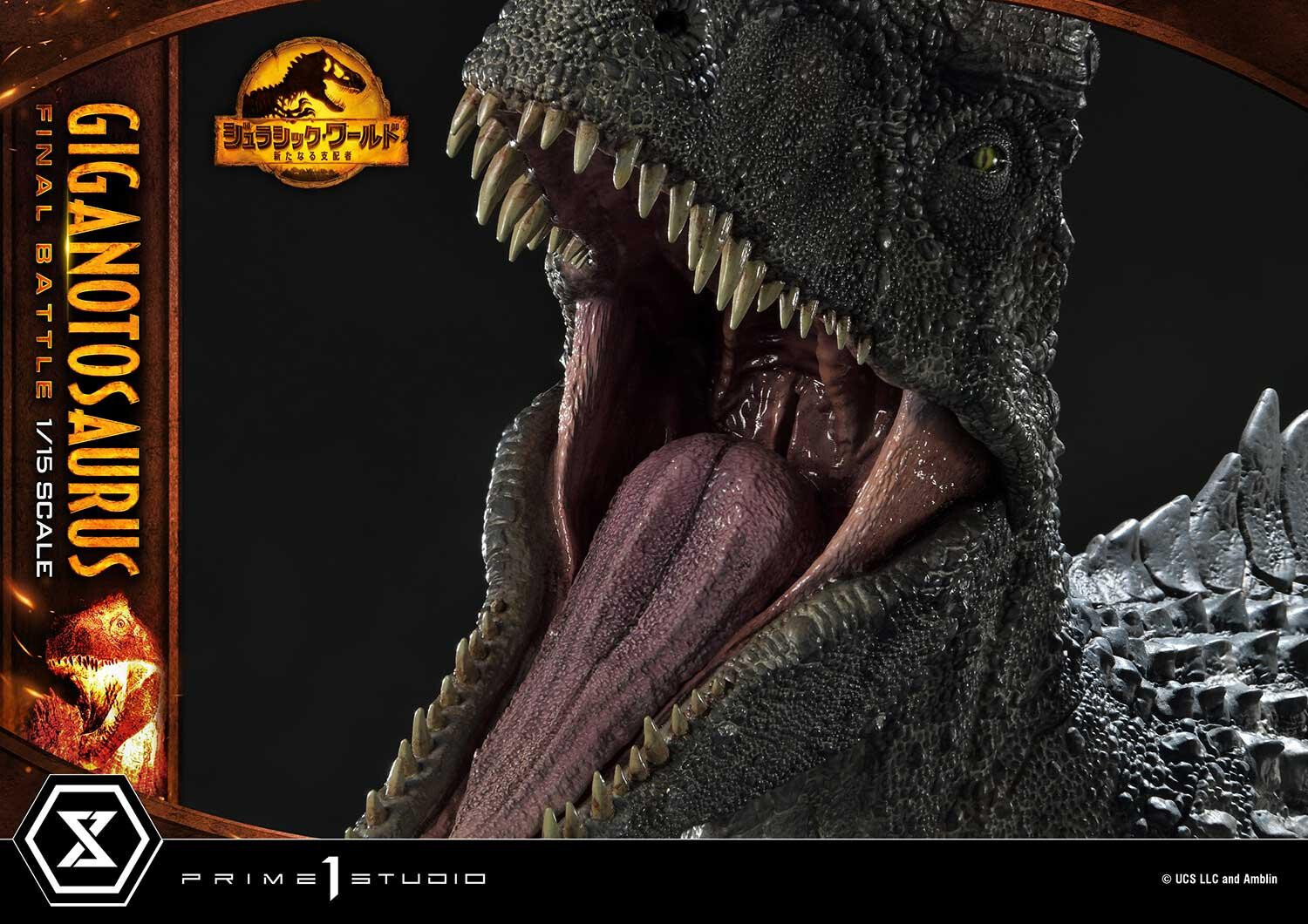 Jurassic World: Dominion - Giganotosaurus - Legacy Museum Collection (LMCJW3-04S) - 1/15 - Final Battle, Bonus Version (Prime 1 Studio) photo 18