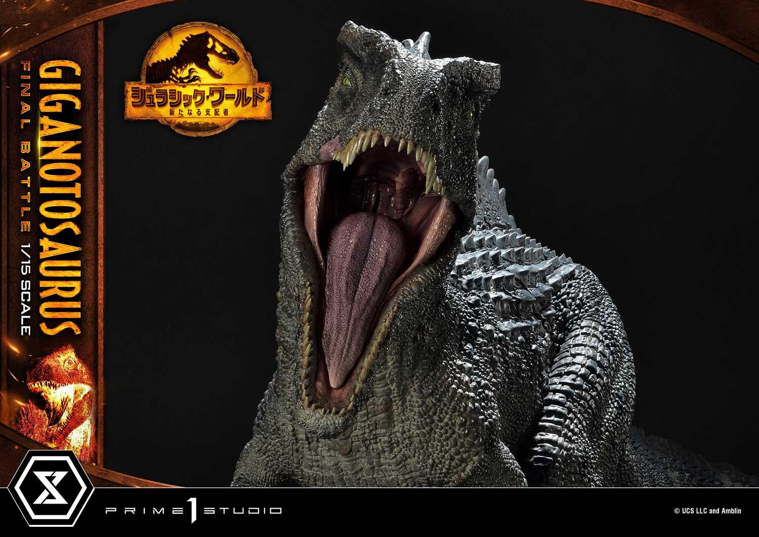 Jurassic World: Dominion - Giganotosaurus - Legacy Museum Collection (LMCJW3-04S) - 1/15 - Final Battle, Bonus Version (Prime 1 Studio) photo 37