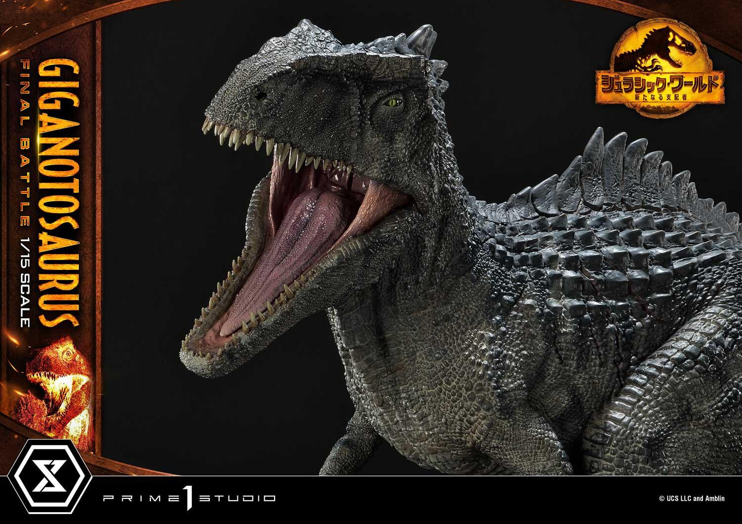 Jurassic World: Dominion - Giganotosaurus - Legacy Museum Collection (LMCJW3-04S) - 1/15 - Final Battle, Bonus Version (Prime 1 Studio) photo 38