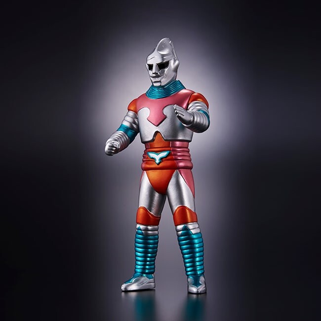 Gojira vs. Megalon - Jet Jaguar - Movie Monster Series - Retro Color Ver. (Bandai) photo 2