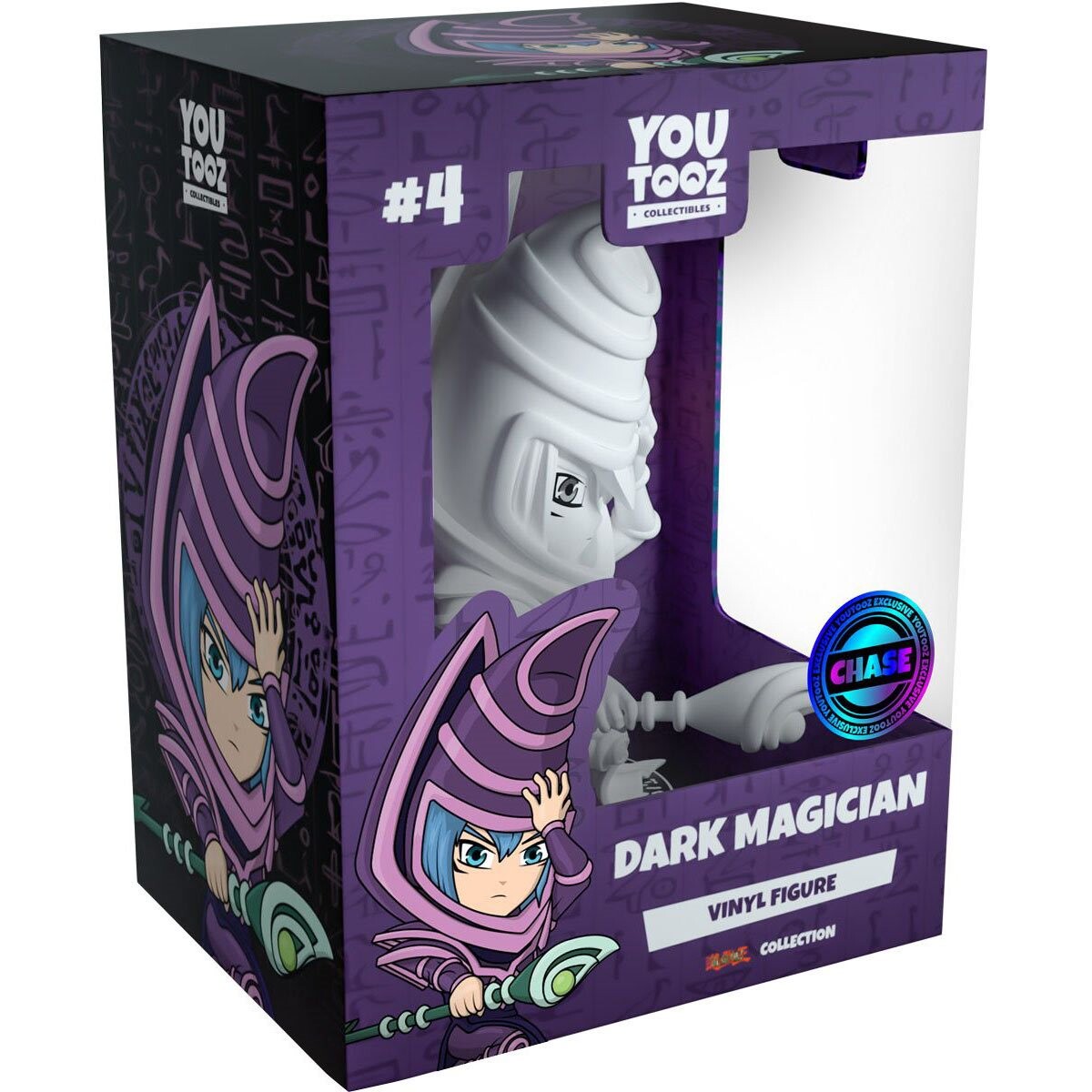 Yu-Gi-Oh! Duel Monsters - Black Magician - Youtooz - Yu-Gi-Oh! x Youtooz  (#4) - Ghost Rare (Youtooz)