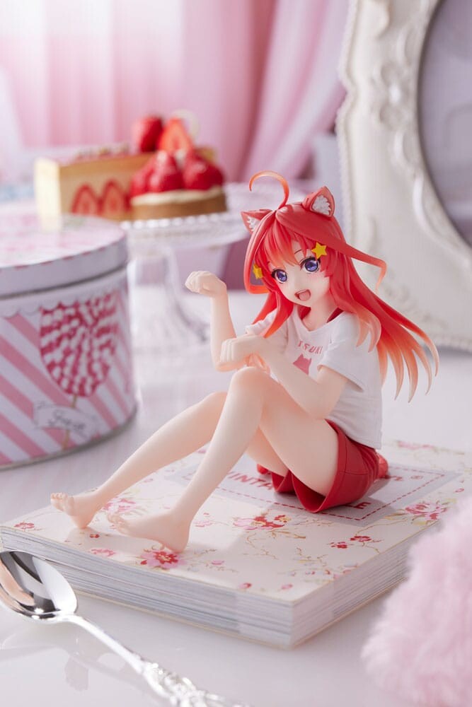 Gotoubun no Hanayome ∬ - Nakano Itsuki - Desktop Cute - Cat room wear ver. (Taito)