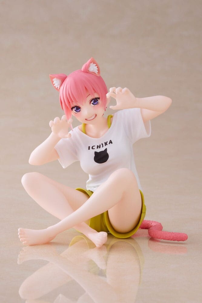 Gotoubun no Hanayome ∬ - Nakano Ichika - Desktop Cute - Cat Room Wear ver. (Taito) photo 2