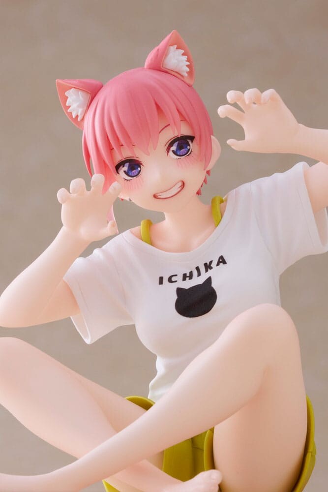 Gotoubun no Hanayome ∬ - Nakano Ichika - Desktop Cute - Cat Room Wear ver. (Taito) photo 4
