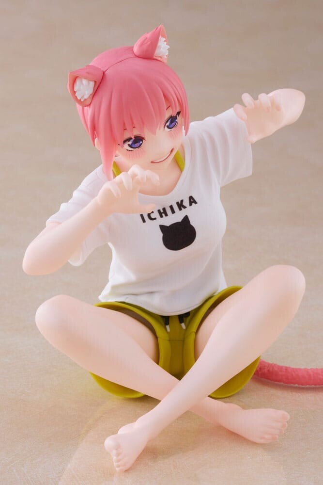 Gotoubun no Hanayome ∬ - Nakano Ichika - Desktop Cute - Cat Room Wear ver. (Taito) photo 5
