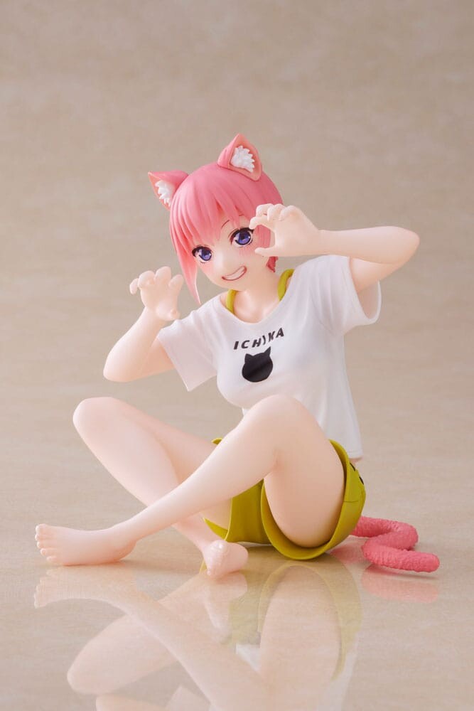 Gotoubun no Hanayome ∬ - Nakano Ichika - Desktop Cute - Cat Room Wear ver. (Taito) photo 6