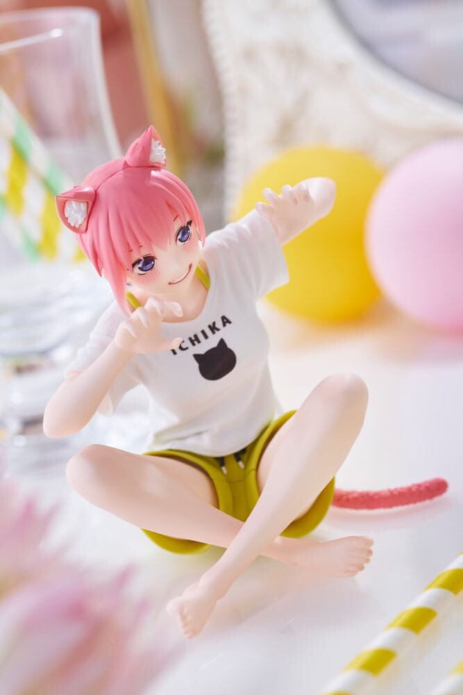 Gotoubun no Hanayome ∬ - Nakano Ichika - Desktop Cute - Cat Room Wear ver. (Taito) photo 7