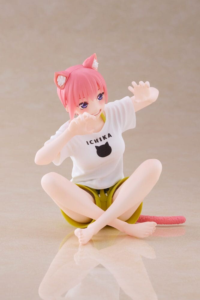 Gotoubun no Hanayome ∬ - Nakano Ichika - Desktop Cute - Cat Room Wear ver. (Taito) photo 9
