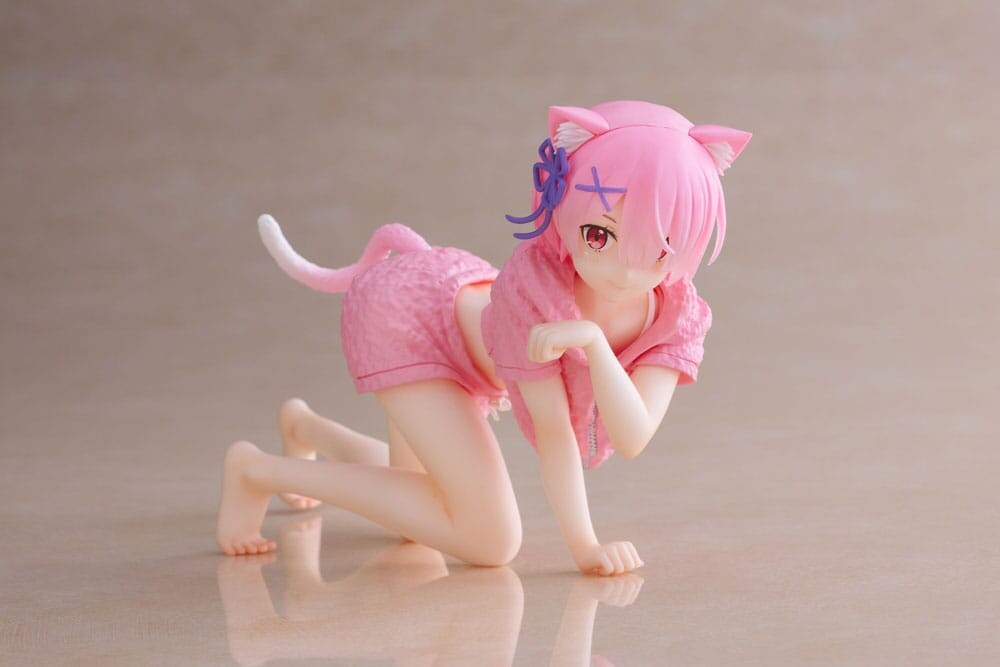 Re:Zero kara Hajimeru Isekai Seikatsu - Ram - Desktop Cute - Cat room wear ver. (Taito)