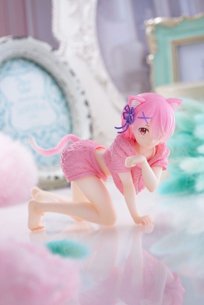 Re:Zero kara Hajimeru Isekai Seikatsu - Ram - Desktop Cute - Cat room wear ver. (Taito) photo 9
