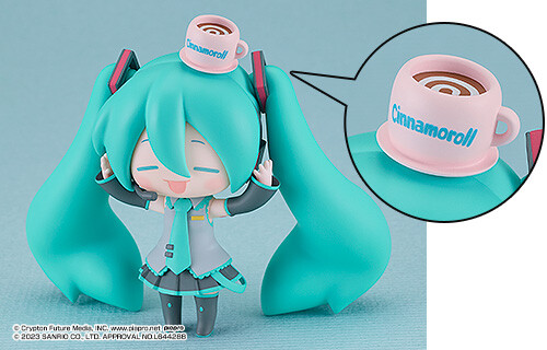 Cinnamoroll - Vocaloid - Hatsune Miku - Hatsune Miku x Cinnamoroll - Nendoroid (#2306) - Cinnamoroll Collaboration Ver. (Good Smile Company) photo 4