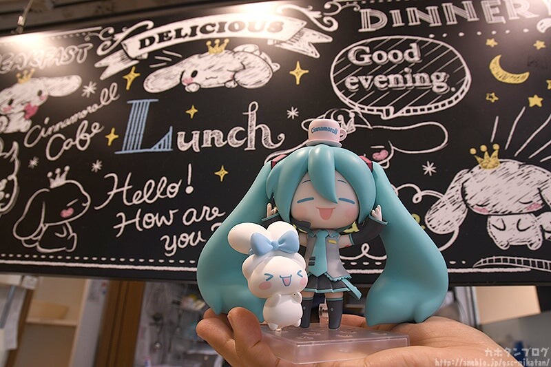 Cinnamoroll - Vocaloid - Hatsune Miku - Hatsune Miku x Cinnamoroll - Nendoroid (#2306) - Cinnamoroll Collaboration Ver. (Good Smile Company) photo 12