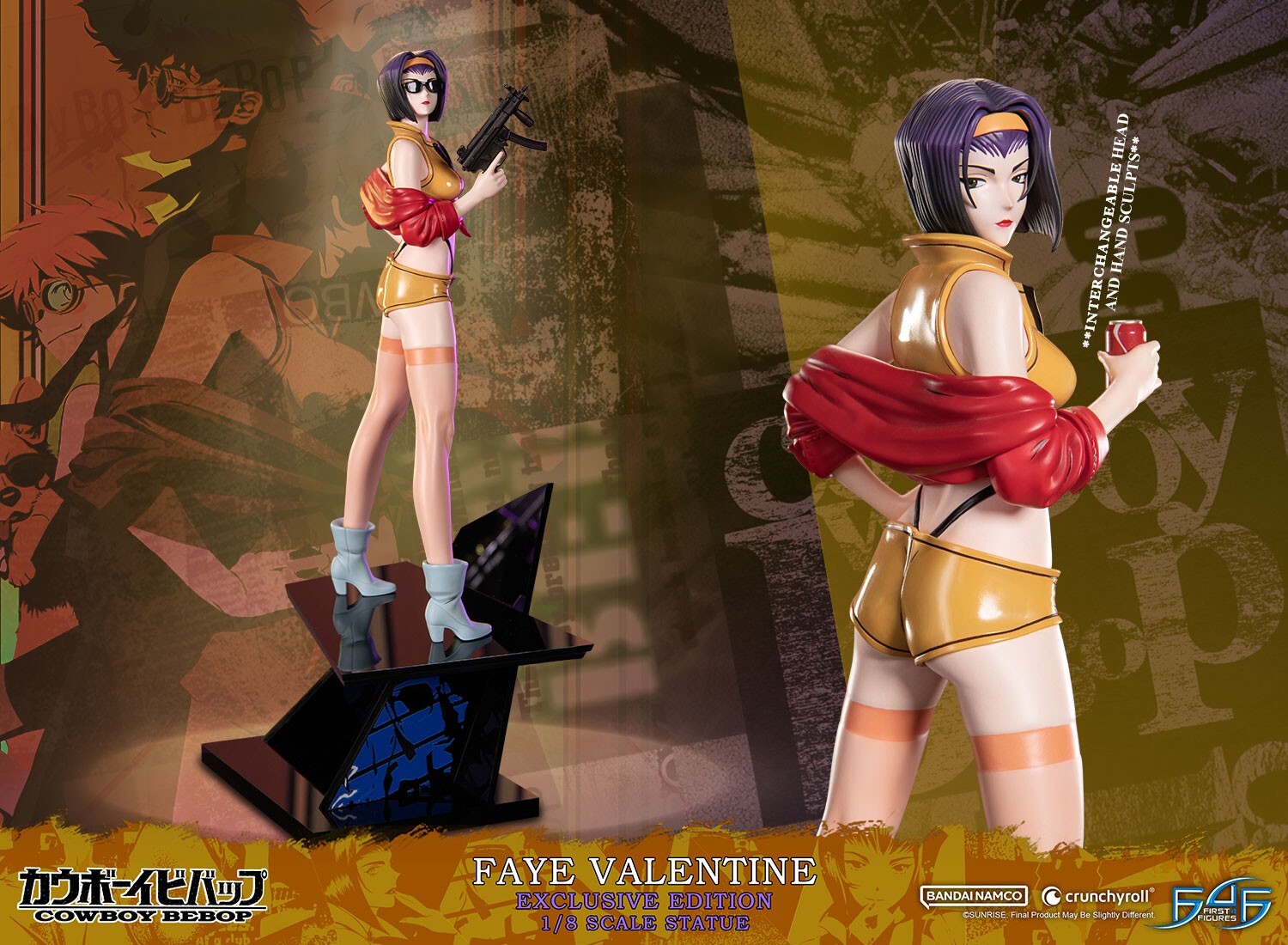 Cowboy Bebop - Faye Valentine - 1/8 - Exclusive Edition (First 4 Figures) photo 5