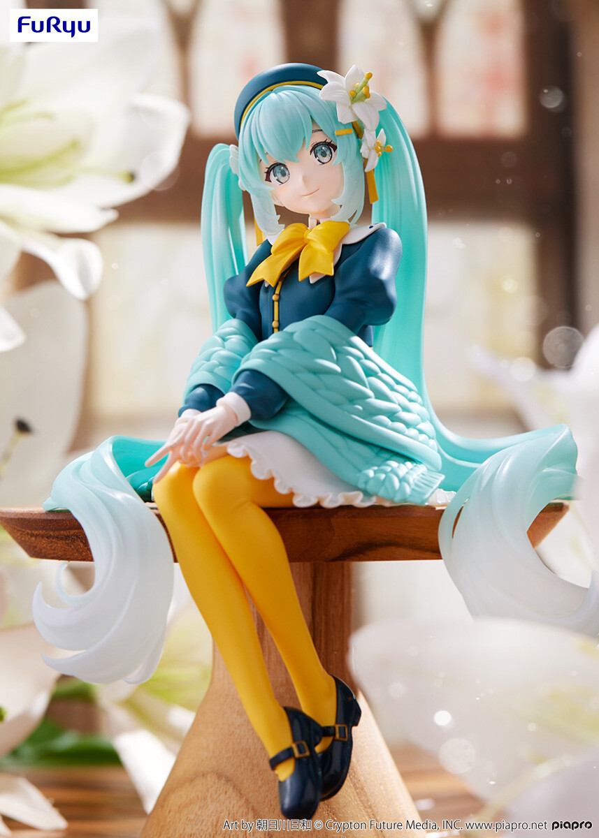 Piapro Characters - Hatsune Miku - Flower Fairy - Noodle Stopper Figure - Lily (FuRyu) photo 4