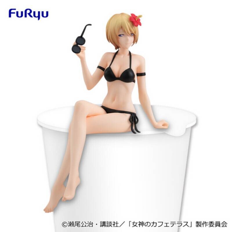 Megami no Cafe Terrace - Hououji Akane - Noodle Stopper Figure (FuRyu) photo 2