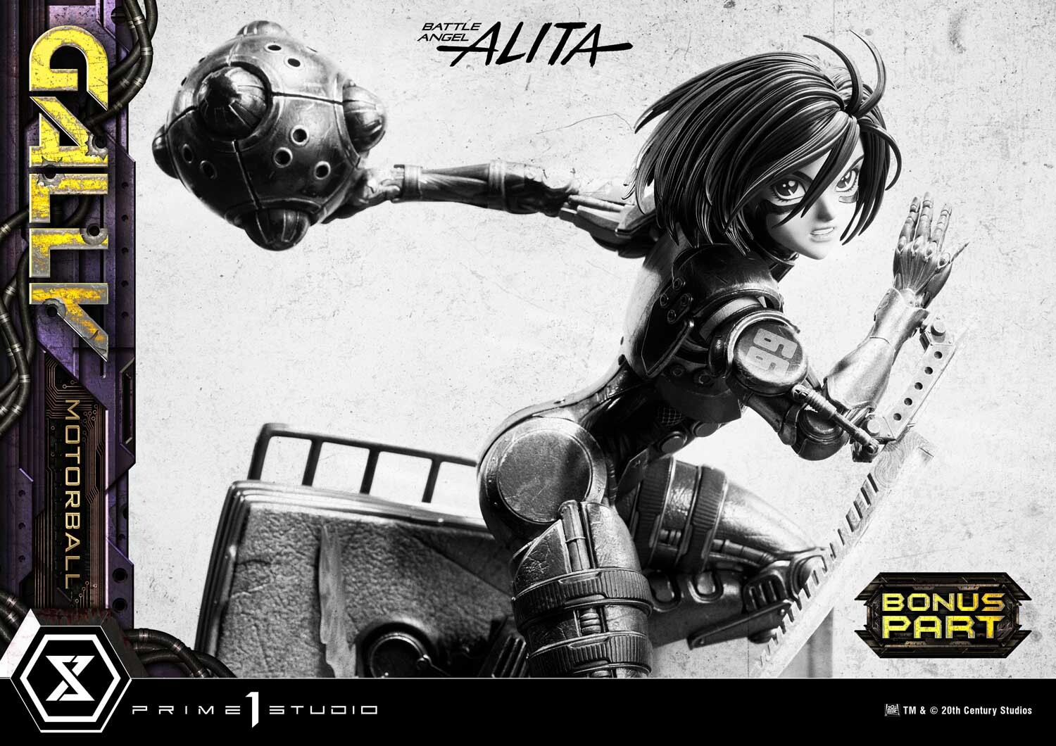 Gunnm - Gally - Premium Masterline (PMABA-06S) - 1/4 - Motorball, Bonus Version (Prime 1 Studio) photo 3