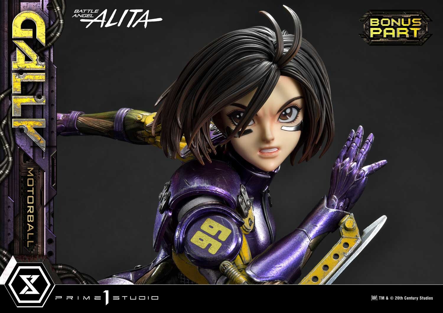 Gunnm - Gally - Premium Masterline (PMABA-06S) - 1/4 - Motorball, Bonus Version (Prime 1 Studio) photo 5