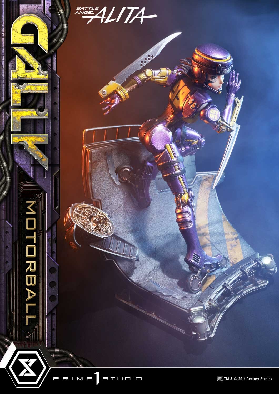 Gunnm - Gally - Premium Masterline (PMABA-06S) - 1/4 - Motorball, Bonus Version (Prime 1 Studio) photo 10