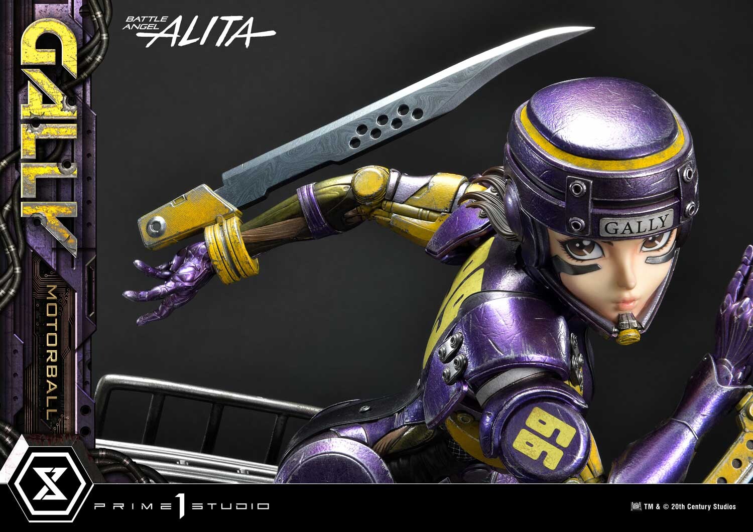 Gunnm - Gally - Premium Masterline (PMABA-06S) - 1/4 - Motorball, Bonus Version (Prime 1 Studio) photo 19