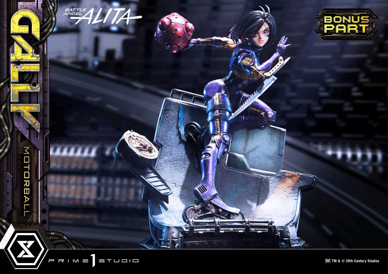 Gunnm - Gally - Premium Masterline (PMABA-06S) - 1/4 - Motorball, Bonus Version (Prime 1 Studio) photo 23