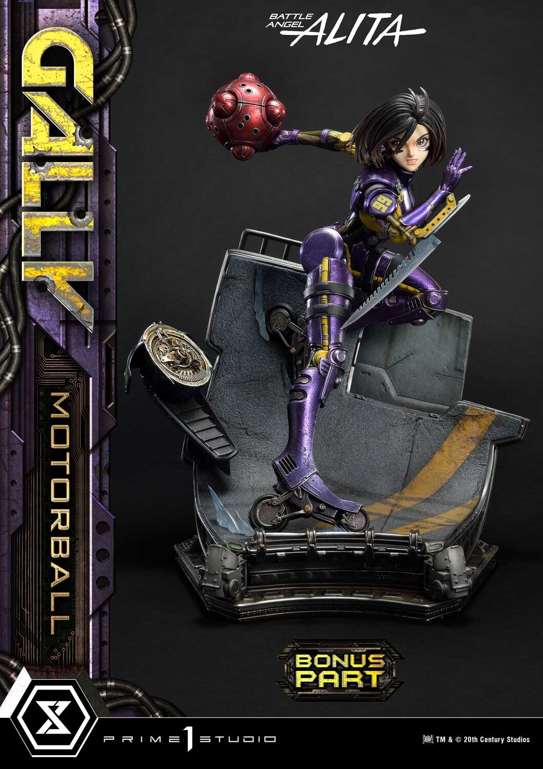 Gunnm - Gally - Premium Masterline (PMABA-06S) - 1/4 - Motorball, Bonus Version (Prime 1 Studio) photo 24
