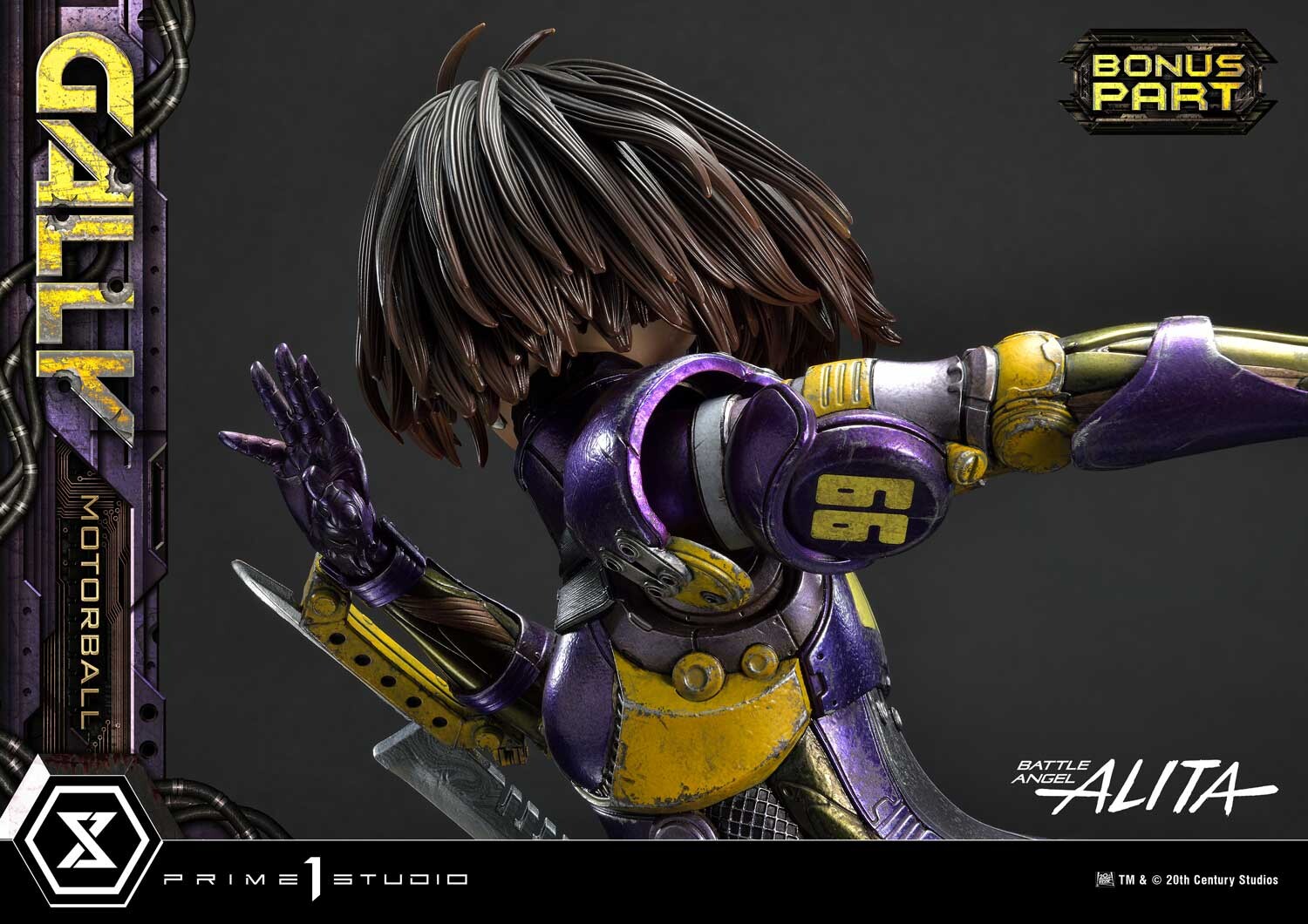Gunnm - Gally - Premium Masterline (PMABA-06S) - 1/4 - Motorball, Bonus Version (Prime 1 Studio) photo 25