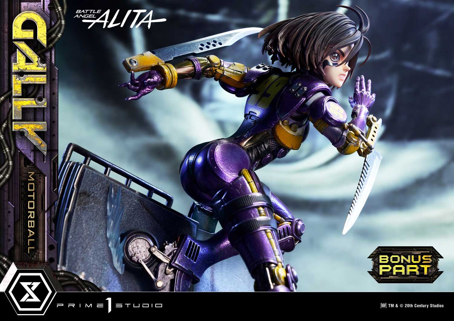 Gunnm - Gally - Premium Masterline (PMABA-06S) - 1/4 - Motorball, Bonus Version (Prime 1 Studio) photo 28