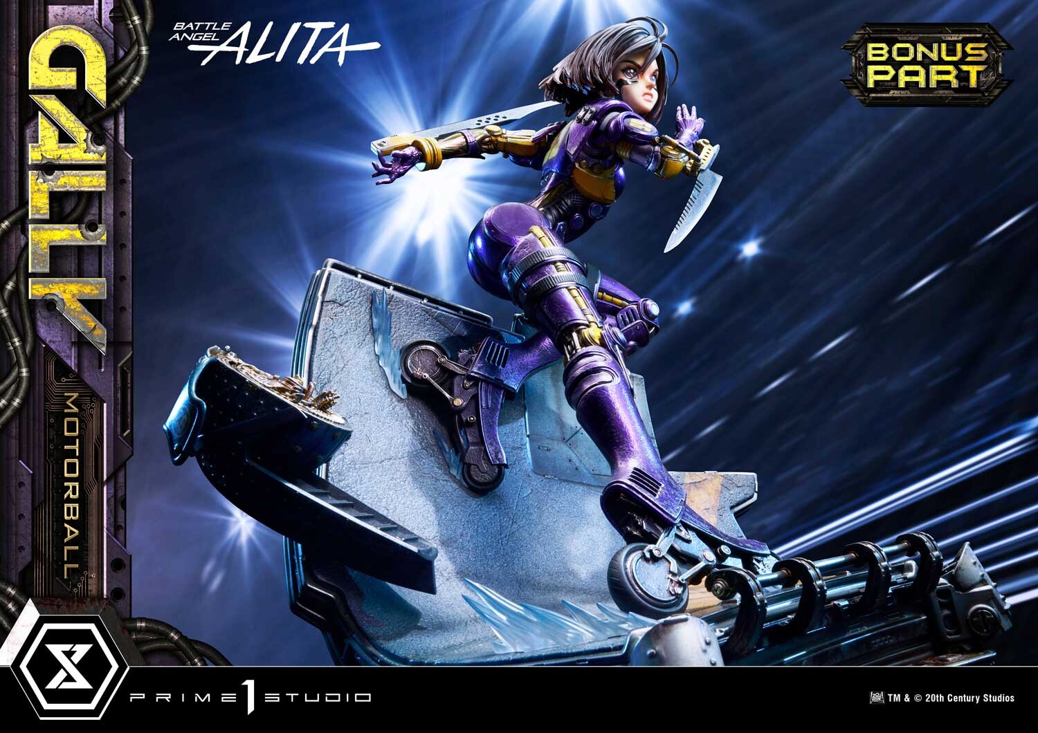 Gunnm - Gally - Premium Masterline (PMABA-06S) - 1/4 - Motorball, Bonus Version (Prime 1 Studio) photo 29