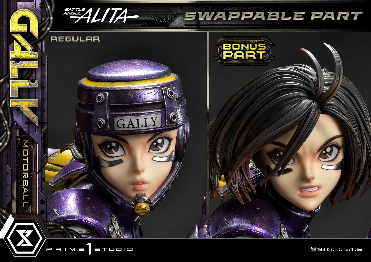 Gunnm - Gally - Premium Masterline (PMABA-06S) - 1/4 - Motorball, Bonus Version (Prime 1 Studio) photo 33