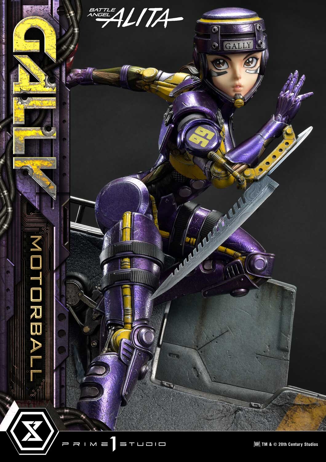 Gunnm - Gally - Premium Masterline (PMABA-06S) - 1/4 - Motorball, Bonus Version (Prime 1 Studio) photo 35