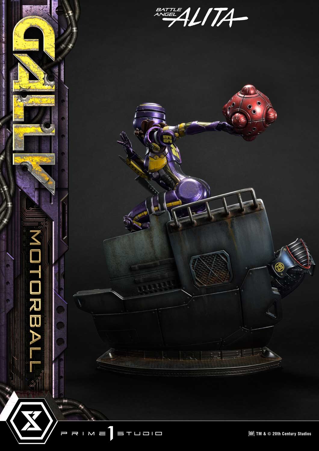 Gunnm - Gally - Premium Masterline (PMABA-06S) - 1/4 - Motorball, Bonus Version (Prime 1 Studio) photo 46