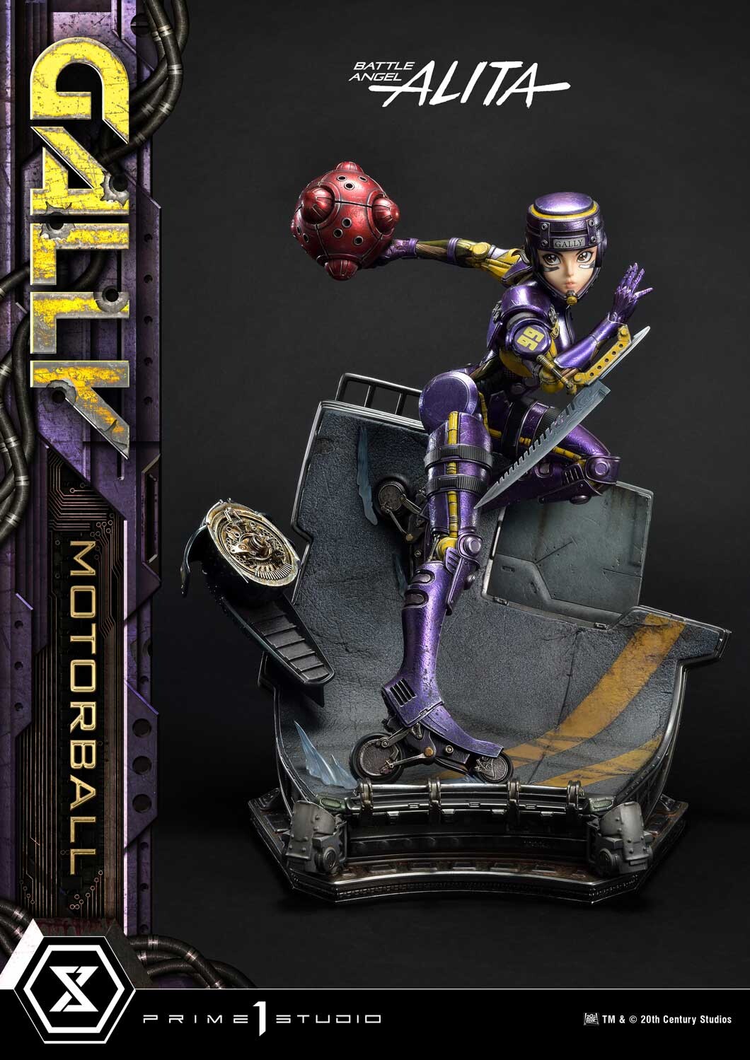 Gunnm - Gally - Premium Masterline (PMABA-06S) - 1/4 - Motorball, Bonus Version (Prime 1 Studio) photo 49