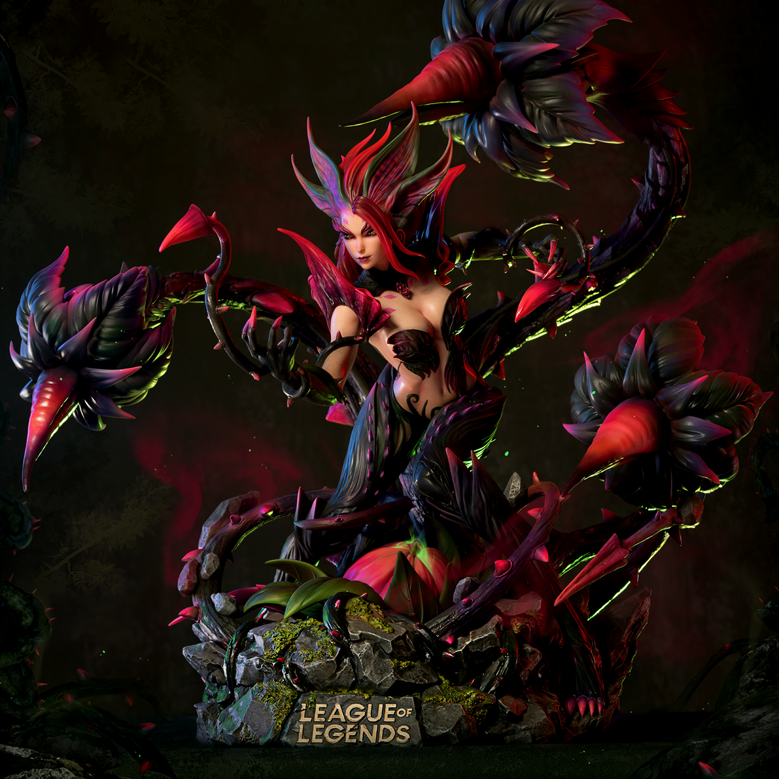 League of Legends - Zyra - 1/4 (Infinity Studio) photo 4