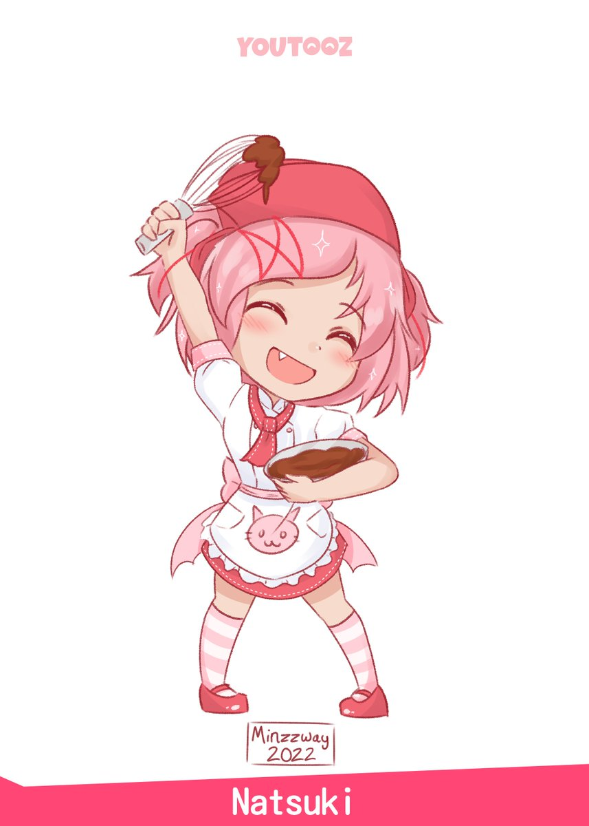 Doki Doki Literature Club! - Natsuki - Doki Doki Literature Club! x Youtooz (#1) - Youtooz (Youtooz) photo 3