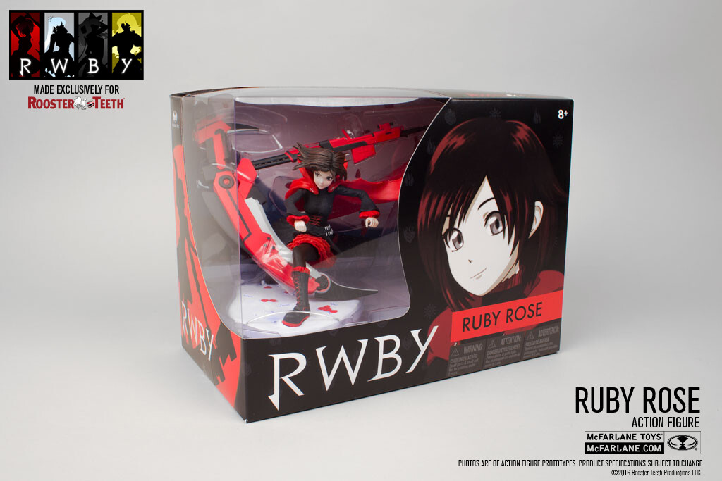 RWBY - Ruby Rose - RWBY Series 1 - RWBY (McFarlane Toys, Rooster Teeth) photo 2