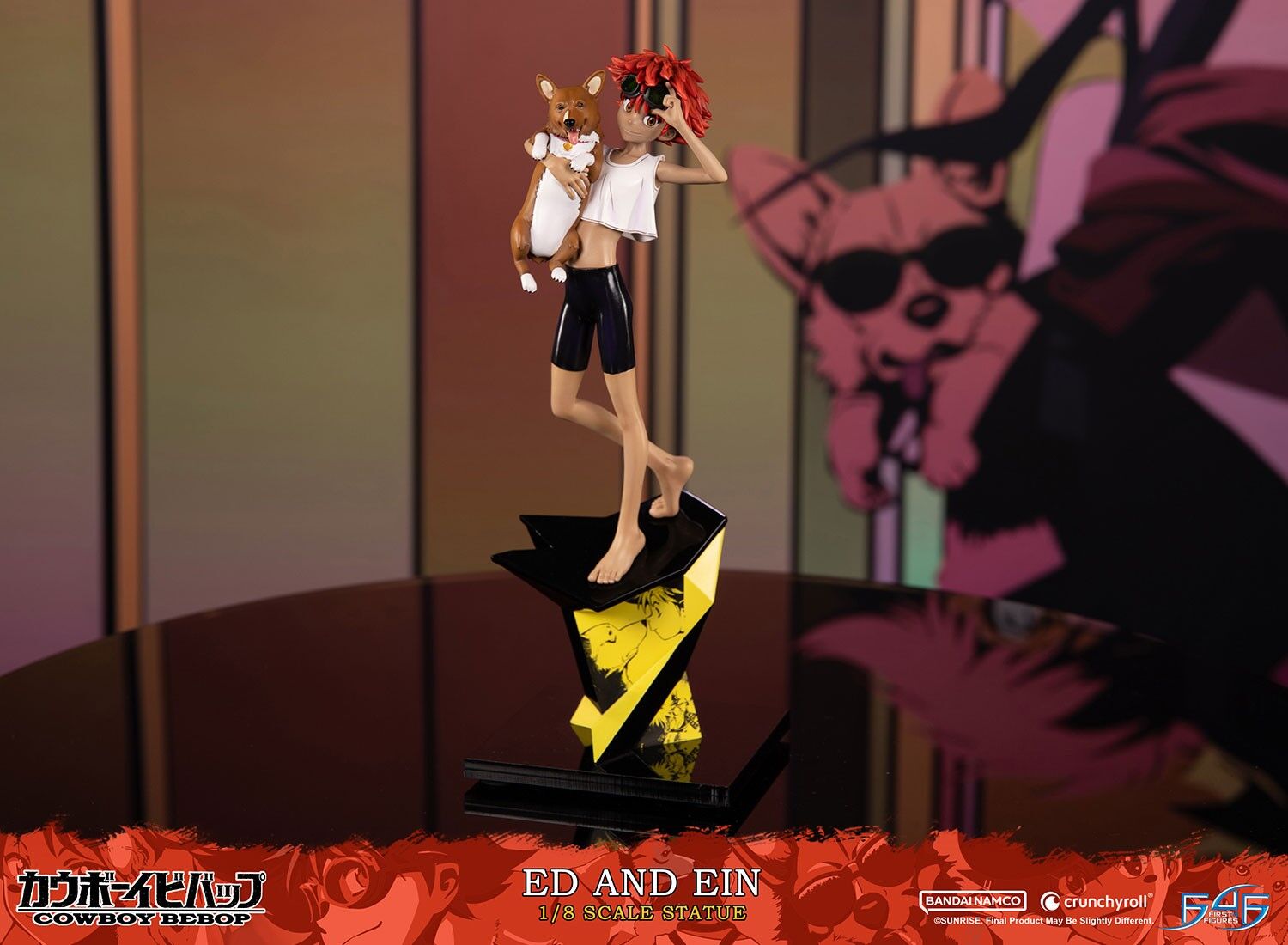 Cowboy Bebop - Edward Wong Hau Pepelu Tivrusky IV - Ein - 1/8 - Standard Edition (First 4 Figures) photo 18